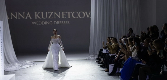 Презентация новой коллекции свадебных платьев Chance от Анны Кузенцовой